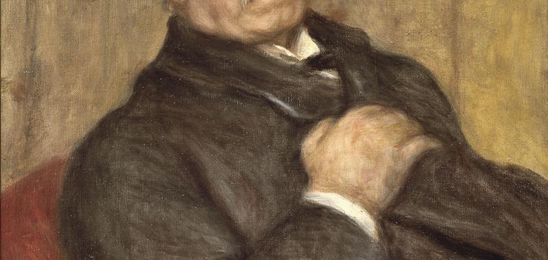 Durand-Ruel retratado por Renoir